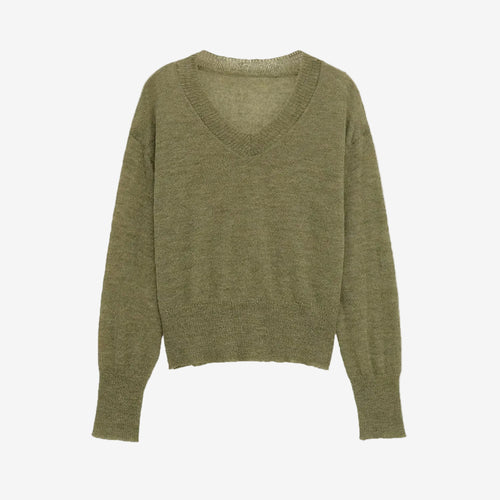 Heller Strickpullover