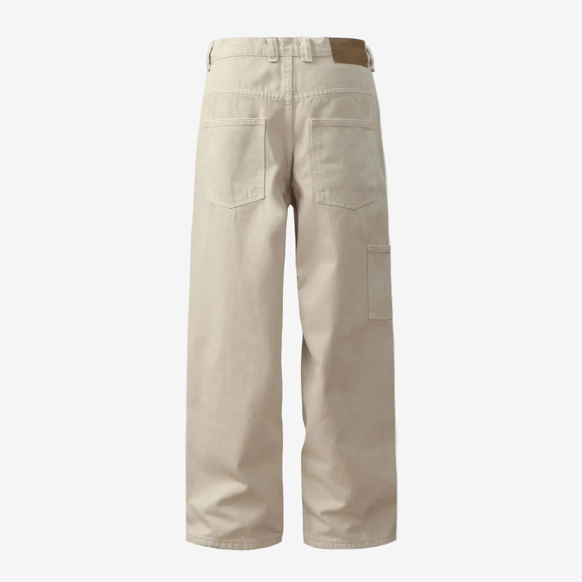 Workwear straight leg trousers