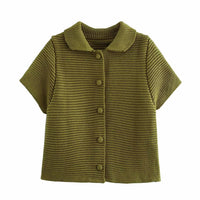 Knit Button top