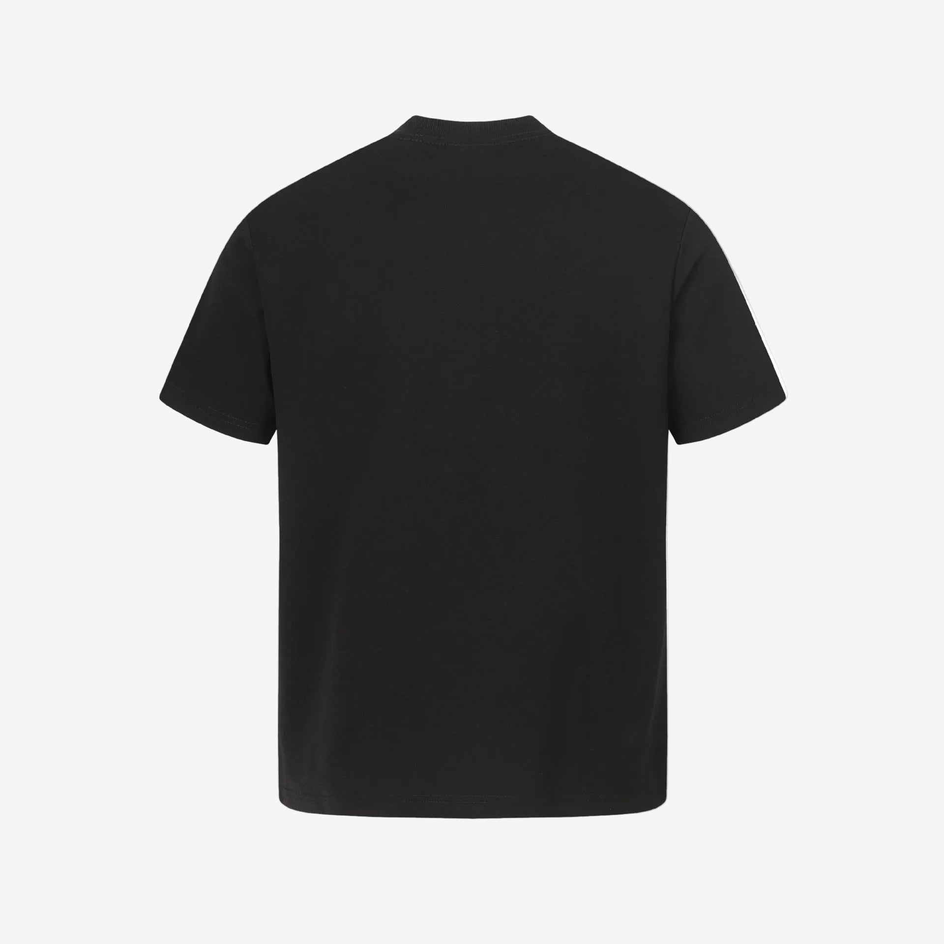 Short Sleeved Round Collar T-Shirt