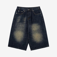 Distressed Jeansshorts