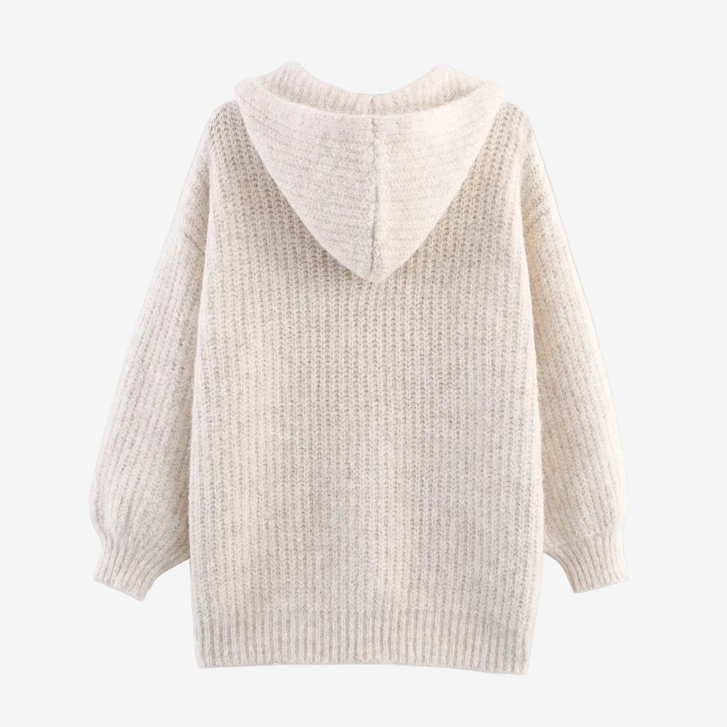 Loose knitted cardigan jacket