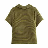 Knit Button top