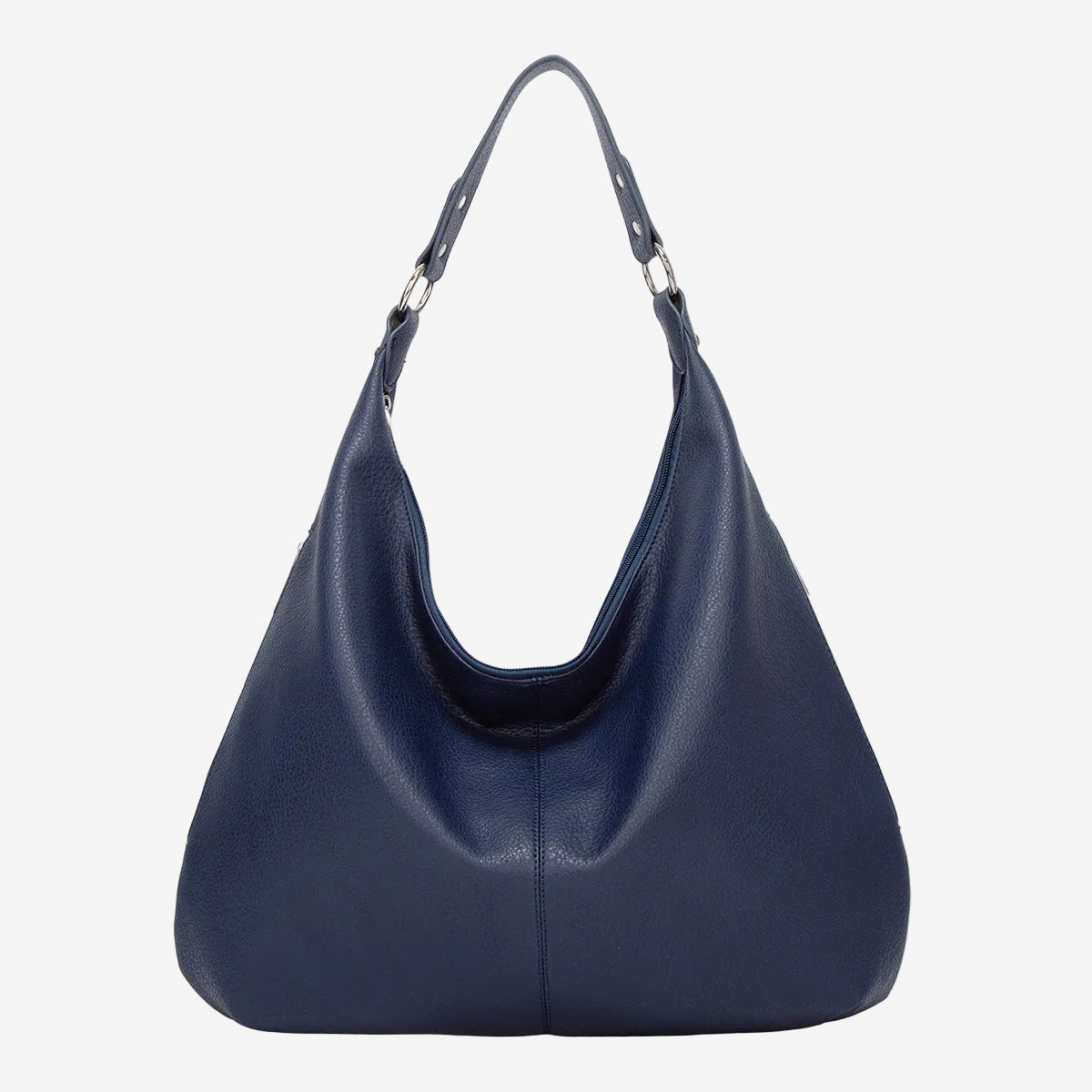 Leather shoulder bag
