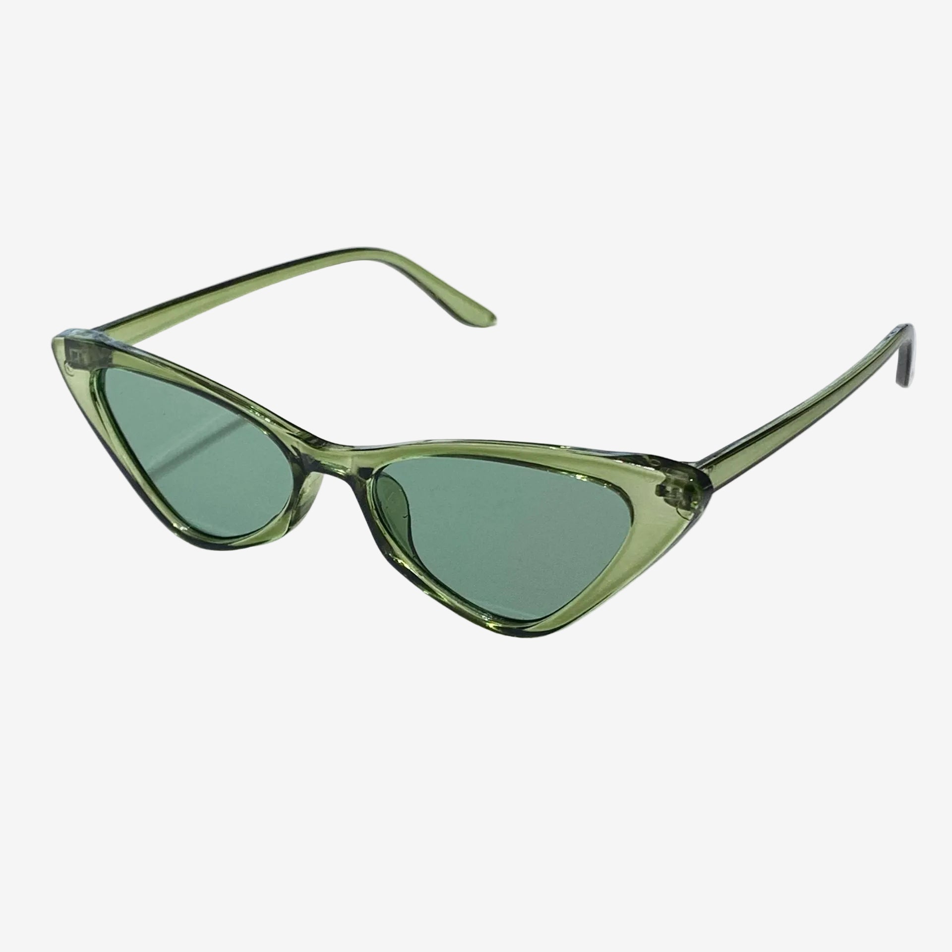 Farbige Cat-Eye-Sonnenbrille