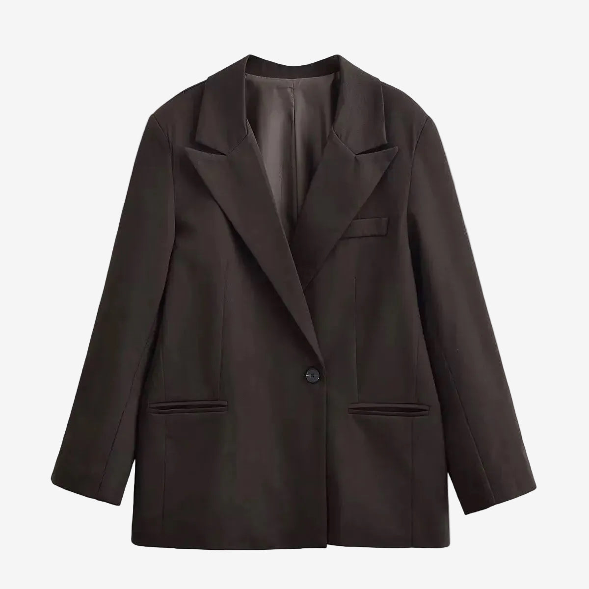 Single button suit jacket