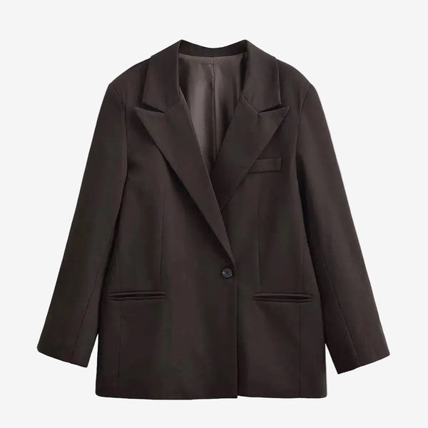 Single button suit jacket