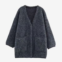 Handtuchstrickjacke